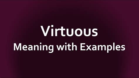 virtuoso meaning in tamil|How to say virtuous in Tamil .